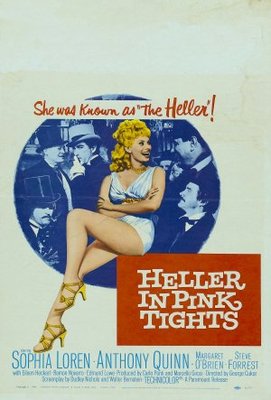 Heller in Pink Tights movie poster (1960) canvas poster