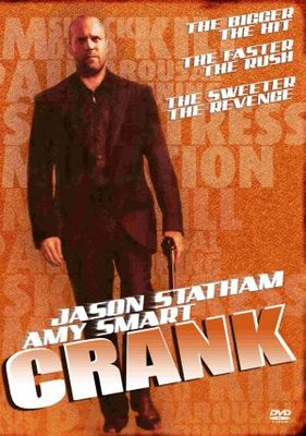 Crank movie poster (2006) t-shirt
