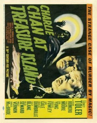 Charlie Chan at Treasure Island movie poster (1939) metal framed poster