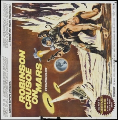 Robinson Crusoe on Mars movie poster (1964) mouse pad