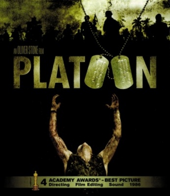 Platoon movie poster (1986) metal framed poster