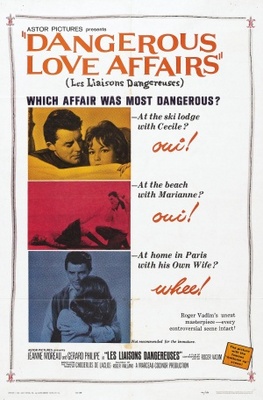 Les liaisons dangereuses movie poster (1959) poster