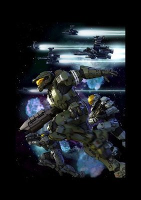Halo Legends movie poster (2010) wood print