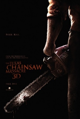 The Texas Chainsaw Massacre 3D movie poster (2013) pillow