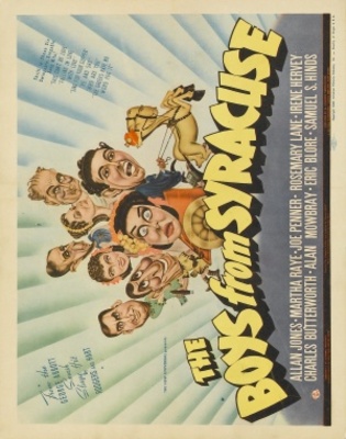 The Boys from Syracuse movie poster (1940) mug