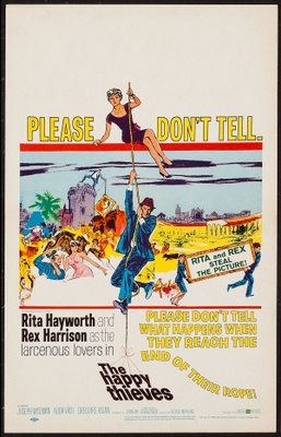 The Happy Thieves movie poster (1962) mug