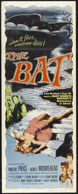 The Bat movie poster (1959) poster with hanger