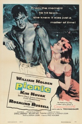 Picnic movie poster (1955) Stickers MOV_421e2006
