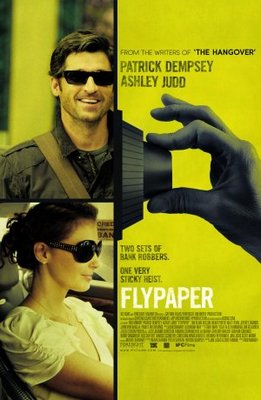 Flypaper movie poster (2011) wood print