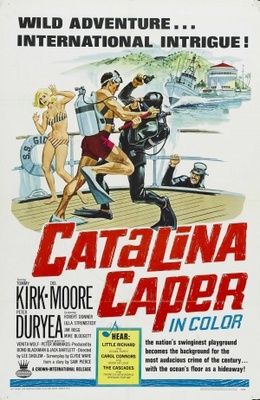 Catalina Caper movie poster (1967) pillow