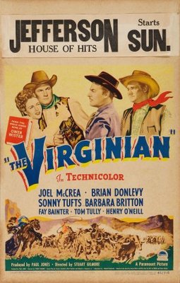 The Virginian movie poster (1946) metal framed poster
