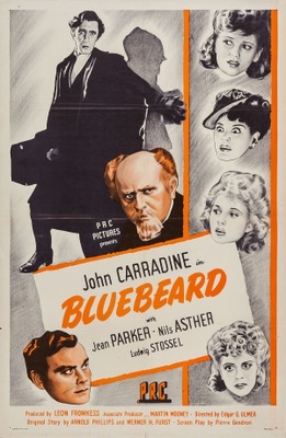 Bluebeard movie poster (1944) canvas poster