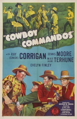 Cowboy Commandos movie poster (1943) mouse pad