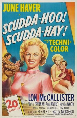 Scudda Hoo! Scudda Hay! movie poster (1948) pillow
