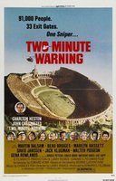 Two-Minute Warning movie poster (1976) t-shirt #643565