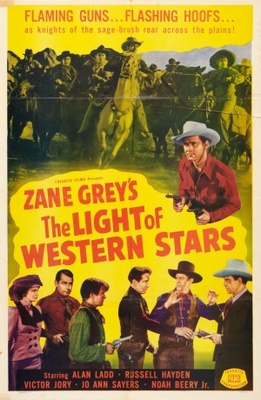 The Light of Western Stars movie poster (1940) Stickers MOV_426606cd