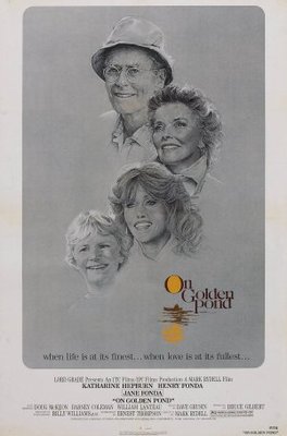 On Golden Pond movie poster (1981) canvas poster