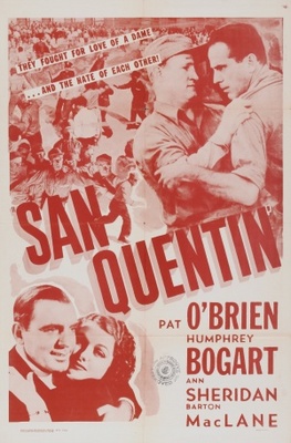 San Quentin movie poster (1937) poster with hanger