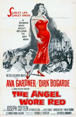 The Angel Wore Red movie poster (1960) poster with hanger
