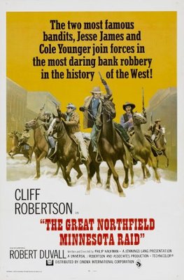 The Great Northfield Minnesota Raid movie poster (1972) pillow