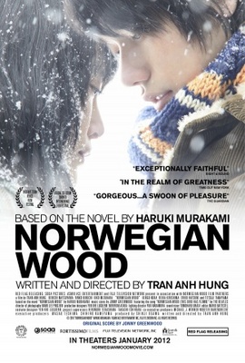 Noruwei no mori movie poster (2010) pillow