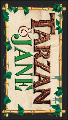Tarzan & Jane movie poster (2002) wooden framed poster