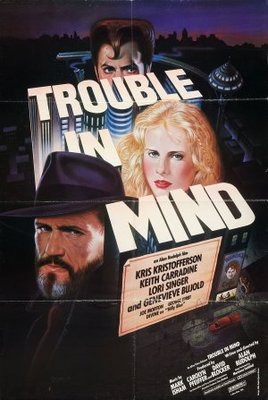 Trouble in Mind movie poster (1985) poster with hanger