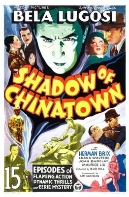 Shadow of Chinatown movie poster (1936) tote bag