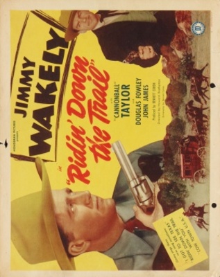 Ridin' Down the Trail movie poster (1947) canvas poster
