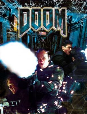 Doom movie poster (2005) Mouse Pad MOV_430cb3a3