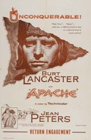 Apache movie poster (1954) t-shirt #649428