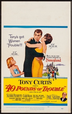 40 Pounds of Trouble movie poster (1962) mouse pad