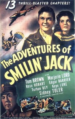 Adventures of Smilin' Jack movie poster (1943) metal framed poster