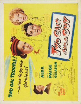 Two Gals and a Guy movie poster (1951) Mouse Pad MOV_4350eb90