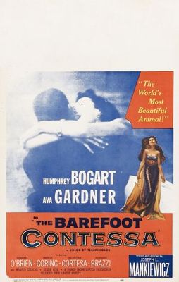 The Barefoot Contessa movie poster (1954) mouse pad