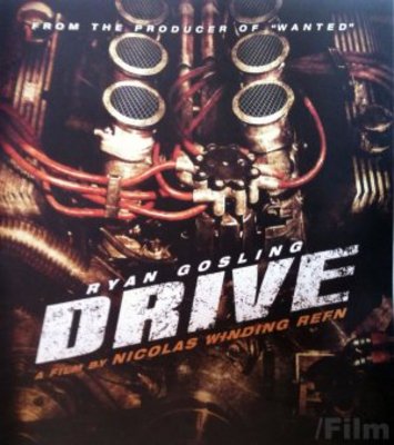 Drive movie poster (2011) pillow