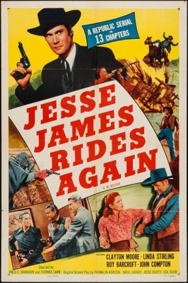 Jesse James Rides Again movie poster (1947) Stickers MOV_436da565