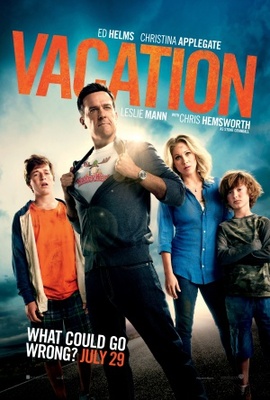 Vacation movie poster (2015) poster with hanger