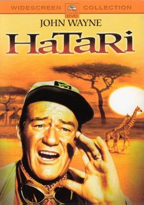 Hatari! movie poster (1962) canvas poster
