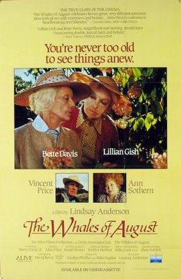 The Whales of August movie poster (1987) poster