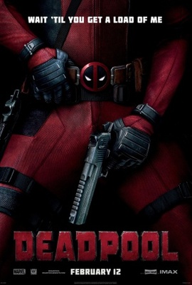 Deadpool movie poster (2016) metal framed poster