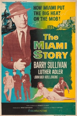 The Miami Story movie poster (1954) pillow