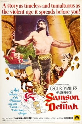 Samson and Delilah movie poster (1949) pillow