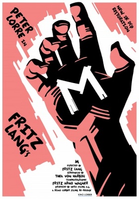 M movie poster (1931) t-shirt