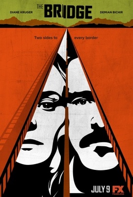 The Bridge movie poster (2013) metal framed poster