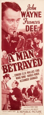 A Man Betrayed movie poster (1941) mug