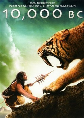 10,000 BC movie poster (2008) Stickers MOV_43bb3dcd