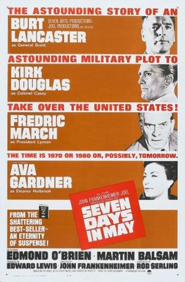 Seven Days in May movie poster (1964) hoodie