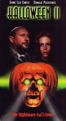 Halloween II movie poster (1981) wood print