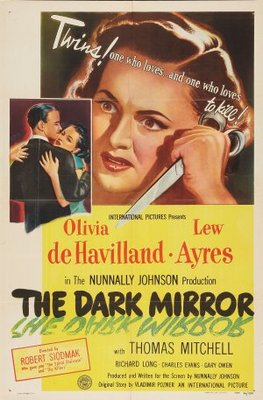 The Dark Mirror movie poster (1946) canvas poster